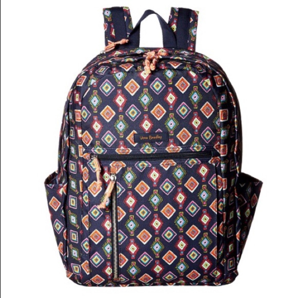Vera Bradley Rolling backpack mini medallion